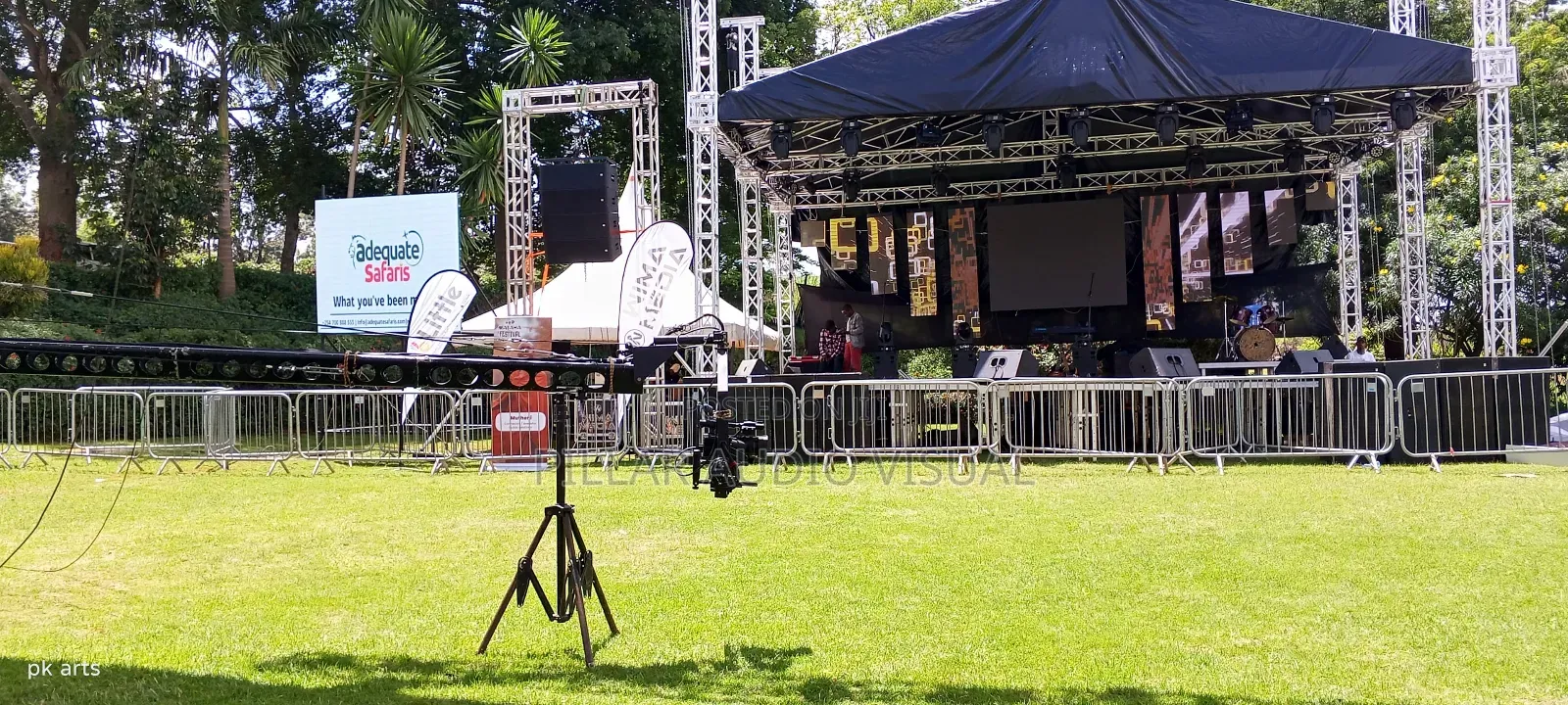 Canopy Tent, Stage With Line_array Sound,Hire Canopy Stage