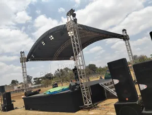 Stage Lightings, Canopy Stage for Crusade! Hire