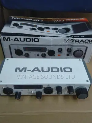2 Channel M Audio M Track Plus Studio Soundcard