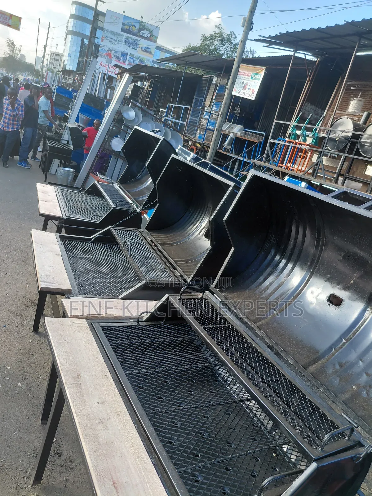 Drum Fabricated Barbecue.