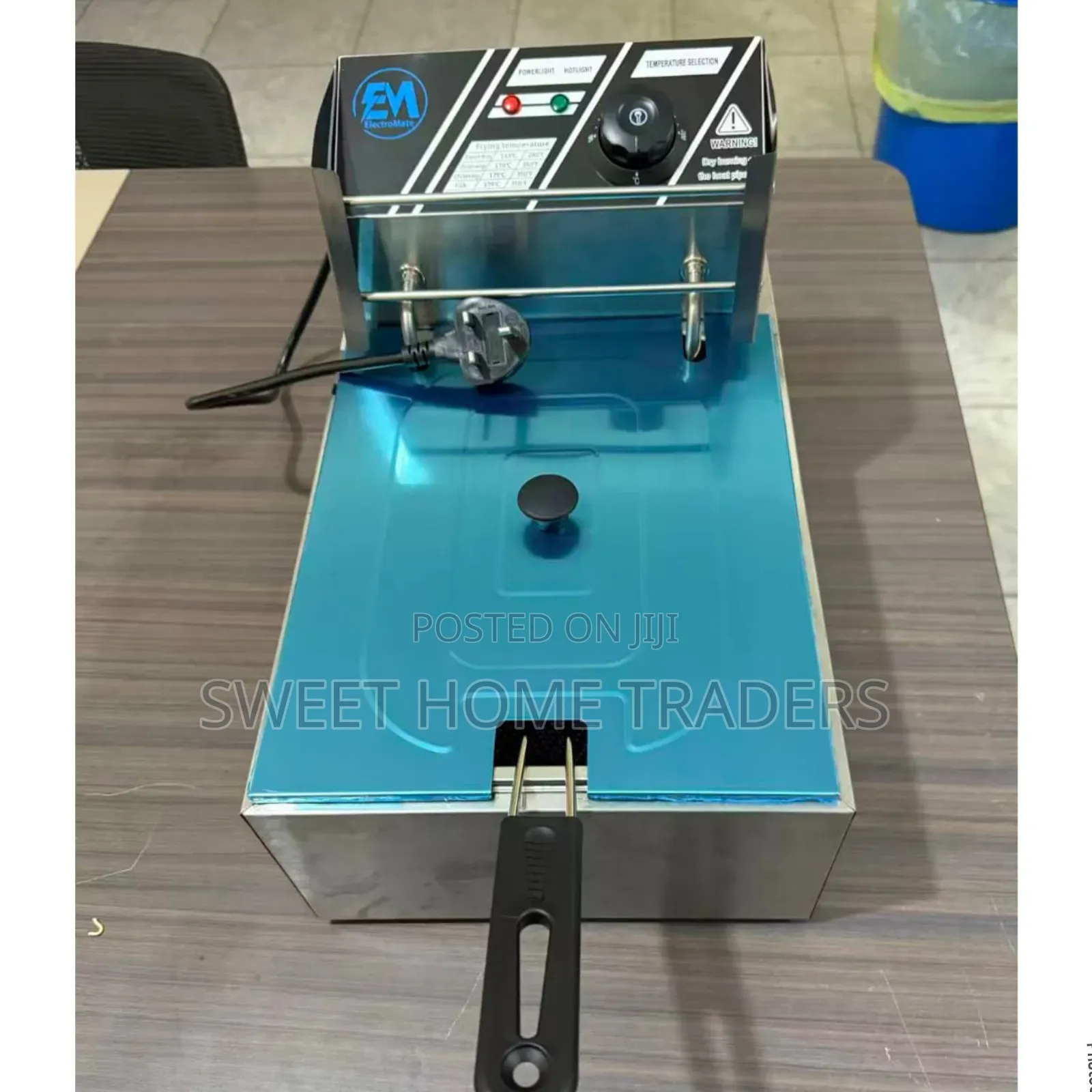 Electromate Single Deep Fryer With Lead