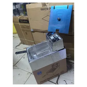 *6 Litres Electromate Single Deep Fryer With Heat Regulator