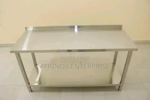 Stainless Steel Worktop Table. 4*2 Feets Size