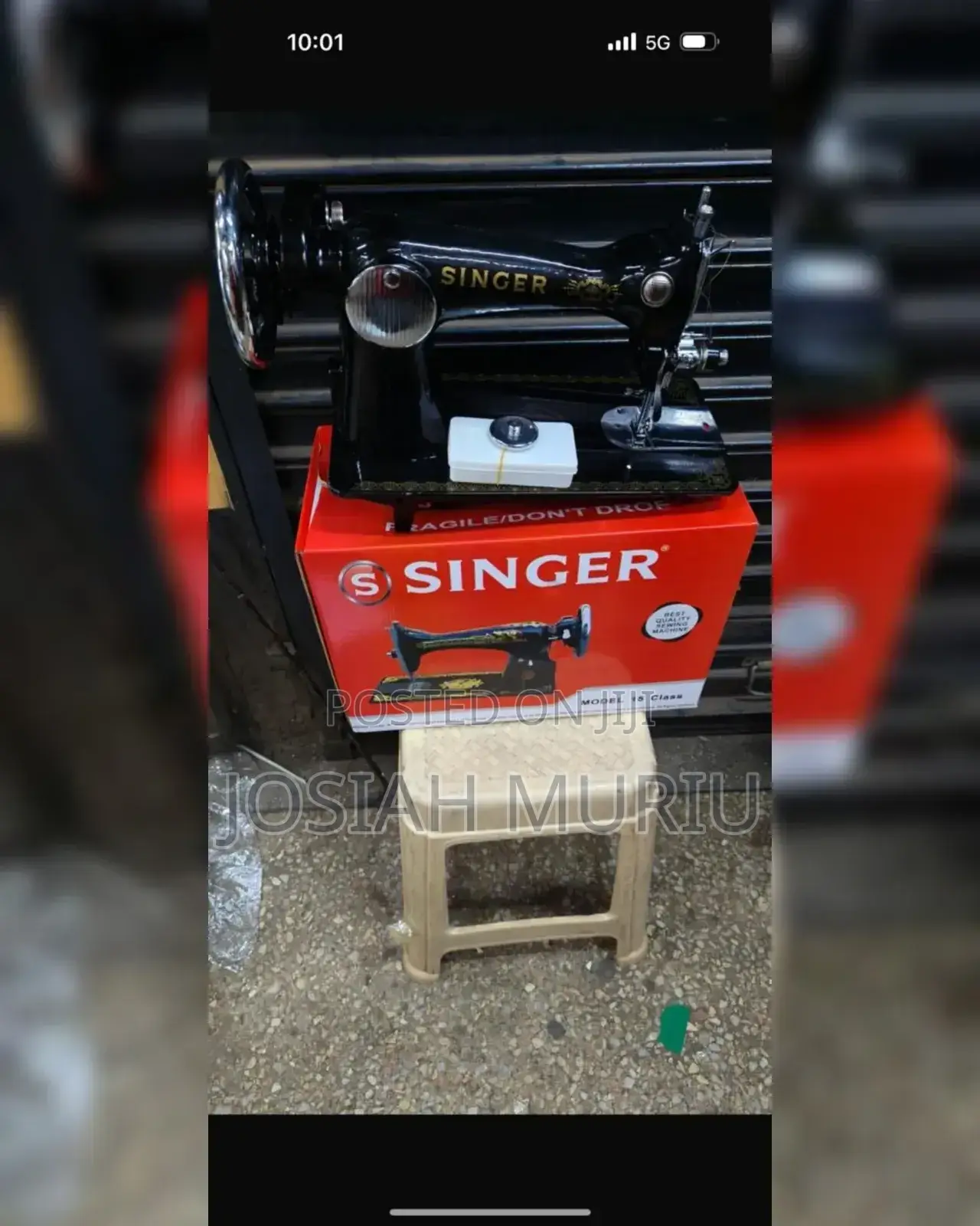 Singer Model 15 Class Sewing Machine.