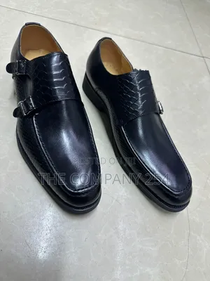 Original Quality Leather Casual Men Wetlook Rubber Sole Official Shoe