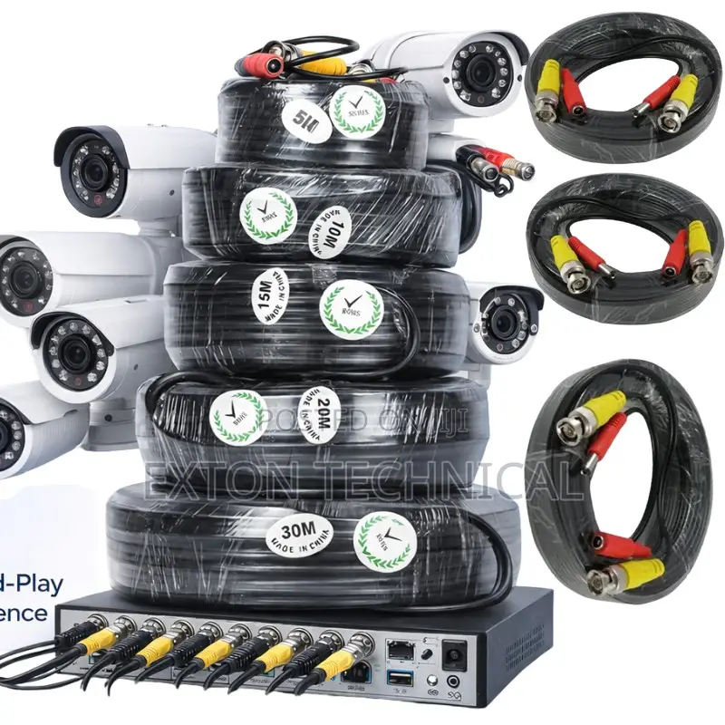 CCTV Cable Ready Made for Ahd Camera