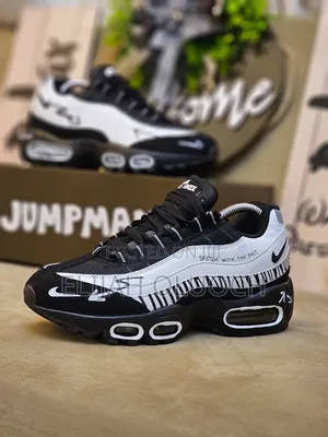 Nike Air Max 95 Sketch With Past Black and White