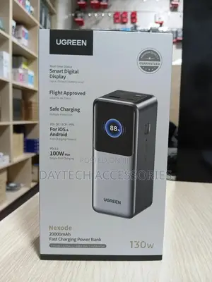 This Is a Ugreen Nexode 20000mah 130w Fast Charging Power Bank.