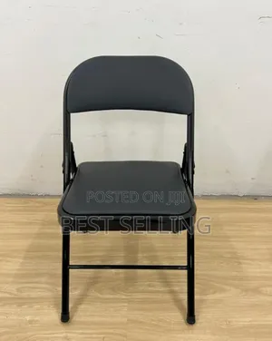 Black Padded Folderable Chairs