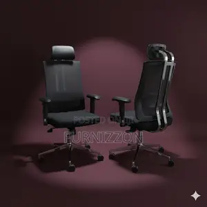 Ergonomic Office Mesh Swivel Chair With Headrest