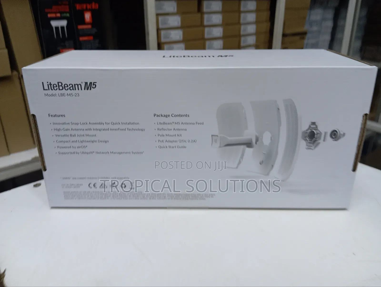 Lbe-M5-23 Ubiquiti Lite Beam M5 Access Point Available