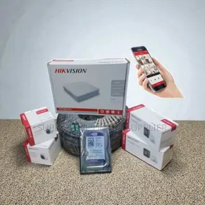 Hikvision 4 Turbo Hd 1080p CCTV Motion Detection Complete System Kit