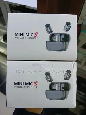 Haomuren M6 Mini Wireless Lavalier Microphone - Black
