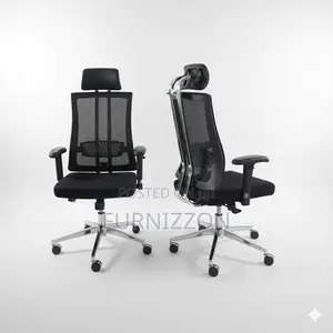 Professional Mesh Swivel Chair With Headrest for Office