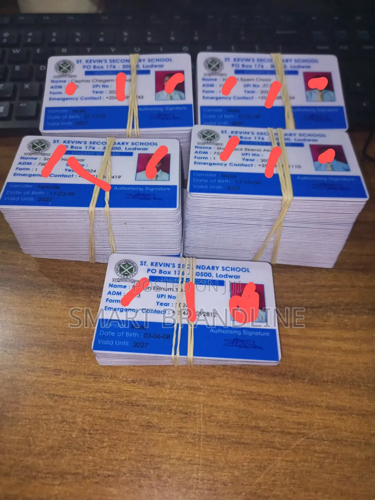 Students, Staff Membership Plastic Id Cards
