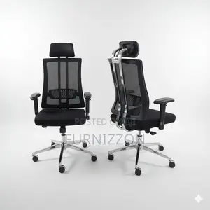 Modern Ergonomic Office Chair With Mesh and Headrest
