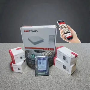 Hikvision 4 Turbo Hd 2mp Full Hd CCTV Motion Detection Complete Kit