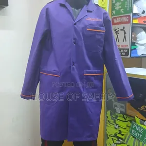 Purple Dust Coats Are Convenient for Storage of Tools