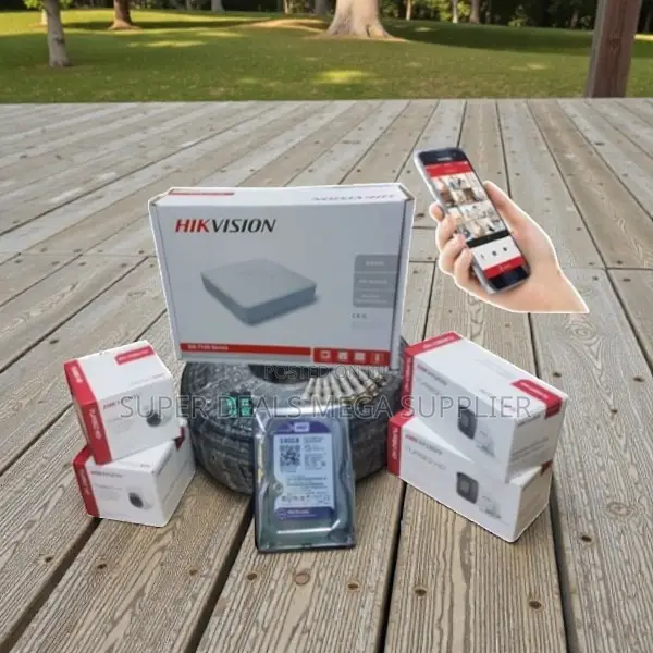 Hikvision 4 Turbo Hd CCTV 1080p Full Hd Multi User Access Complete Kit