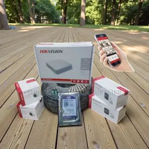 Hikvision 4 Turbo Hd CCTV 1080p Hd Video Playback Complete System Kit