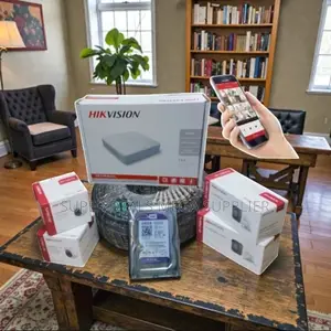 Hikvision 4 Turbo Hd 1080p CCTV High Performance Security Complete Kit