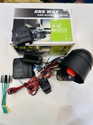 Car Alarm System-One Way | Affordable Car Theft Prevention