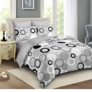 Cozy Cotton 5x6 Bedding Set - Duvet, Bedsheet 2 Pillowcases