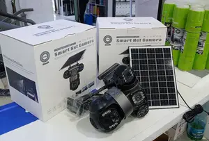 V380pro 4g Solar Powered 3 Lens PTZ Security Camera