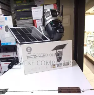 V380 Dual Lens Solar Powered CCTV Security Camera 4g Solar PTZ