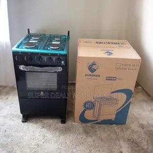 Quality Ensured 4 Gas Burner Cooker Oven Free Standing 50x55x84cm