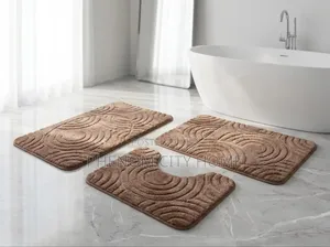 New Arrival 3 Piece Bathroom Mats