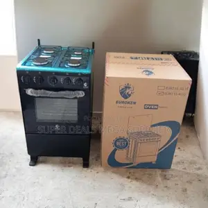 High Quality Material 4 Gas Burner Cooker With Oven Free Standing