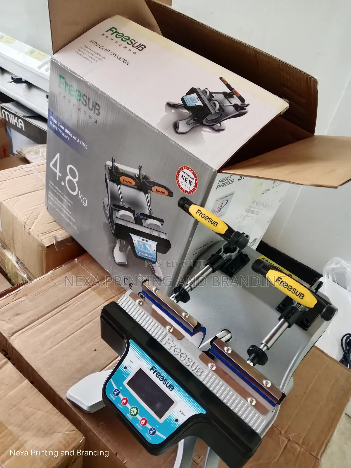 Double Mug Press Machine