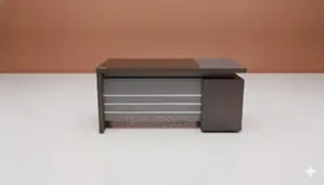 1.6m British Style Office Desk for Professionals