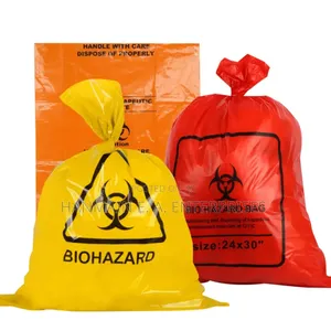 Hospital Bio Hazard Waste Garbage Bags
