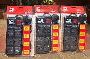 Mercury Surge Power Extension Socket 6way