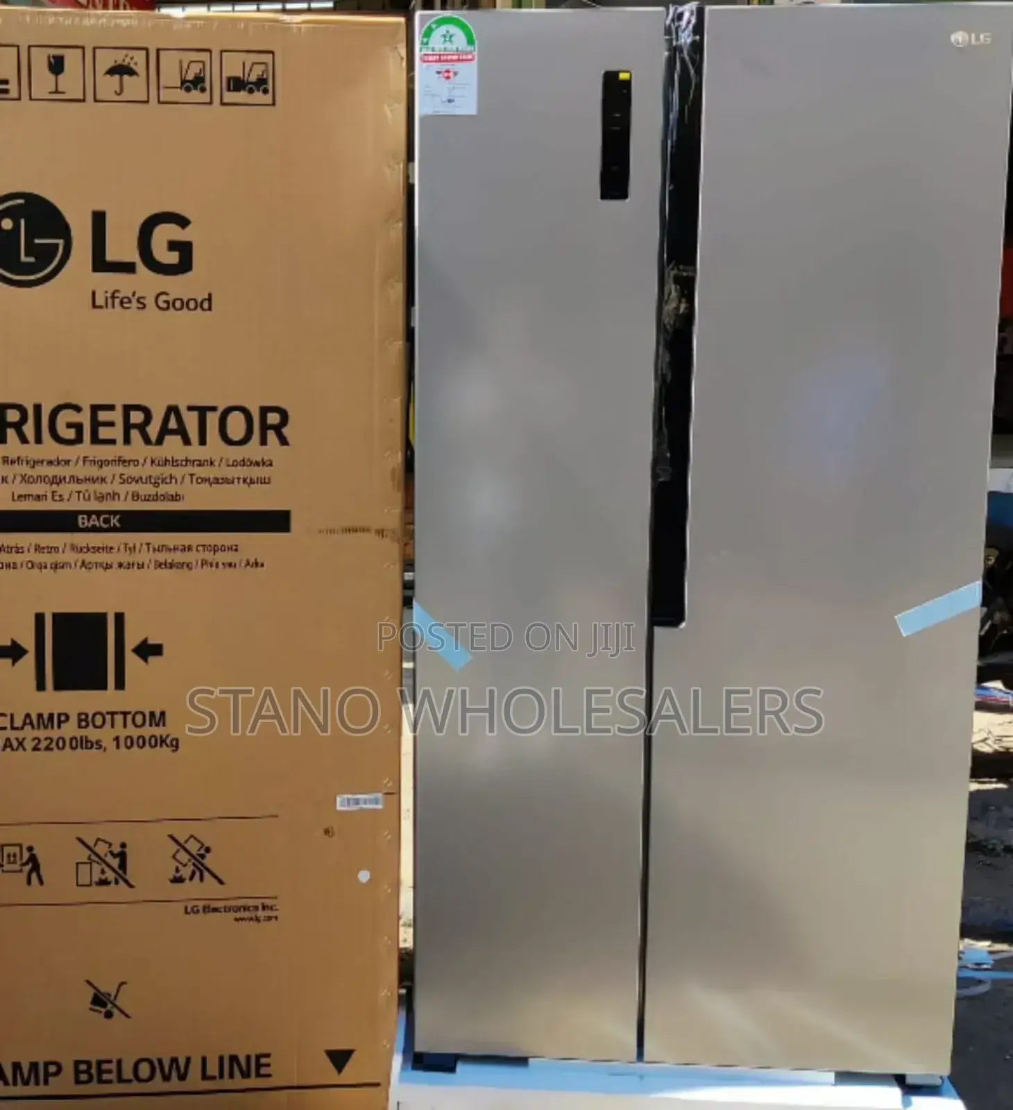 519litres Lg Side*Side Door Refrigerator