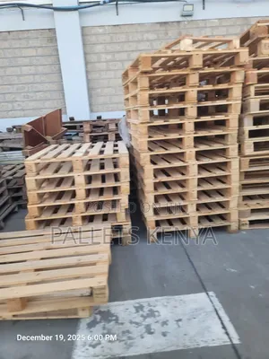 Quality Wooden Pallet – Strong Durable Heavy Wood.