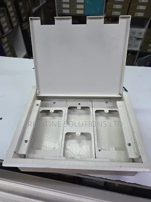 Metallic Floor Box 2power and 2 Data