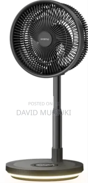 Oraimo Power Turbo Opf-502a 4000mah 2-in-1 Desk, Stand Folding Fan
