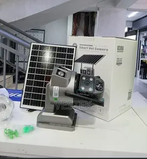 Dual Lens 4g Solar Powered CCTV Security Camera V380 Dual CCTV