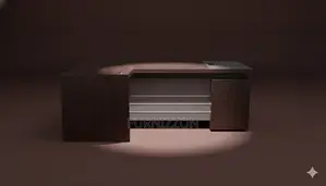 Latest Elegant 1.8m British Administration Office Desk