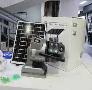 V380 Pro Dual Lens Solar Battery Powered Camera 4g Sim Card Wireless