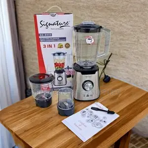Convenient Multifunction Use Signature 3 in 1 Blender Grinder Chopper