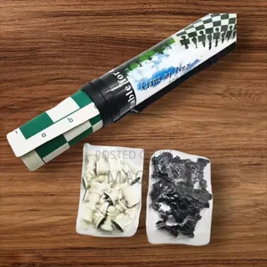 Portable Roll-Up Chess Mat Set