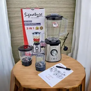 Strong and Reliable Build Signature 3 in 1 Blender Grinder Chopper