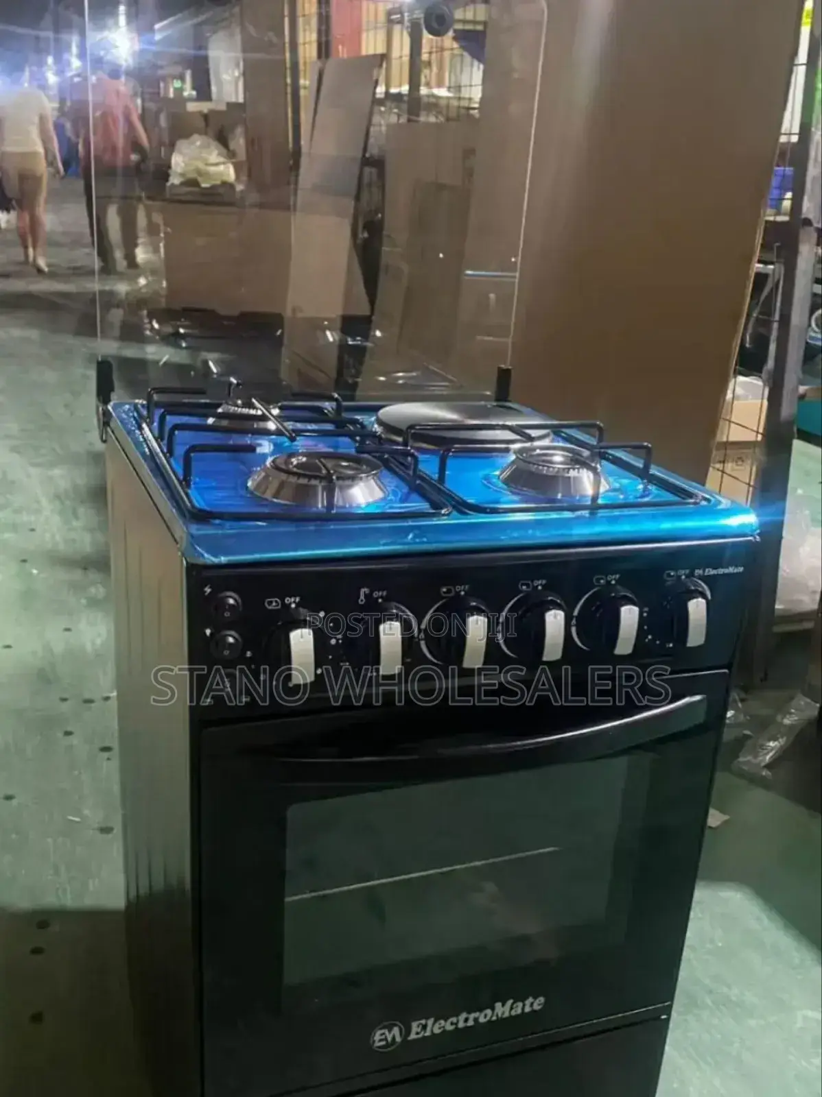 3+1 Standing Cooker 50*55 Electomate With Electric Oven Cooker