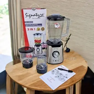Safe Easy to Use Appliance Signature 3 in 1 Blender Grinder Chopper