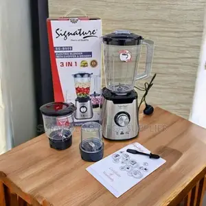 Efficient Food Preparation Signature 3 in 1 Blender Grinder Chopper