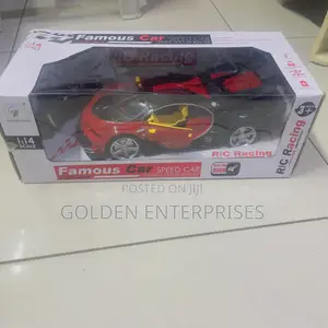 Red Rc 1:14 Famous Speed/Racing Car With Remote Control